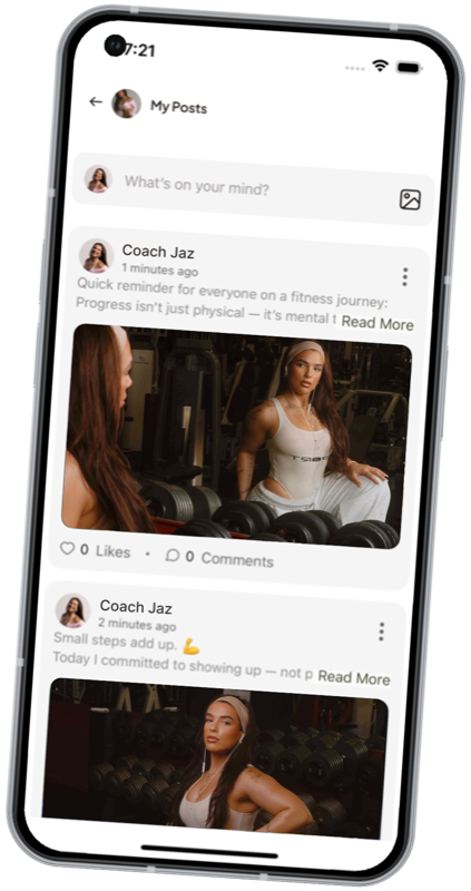 Fuerte App — Community Feed